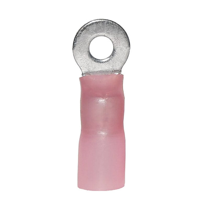 8 AWG Heat Shrink Ring Terminal #10 3 Pack