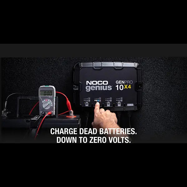 charges dead batteries down to zero volts