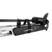 Ultrex quest trolling motor strapped down when stowed