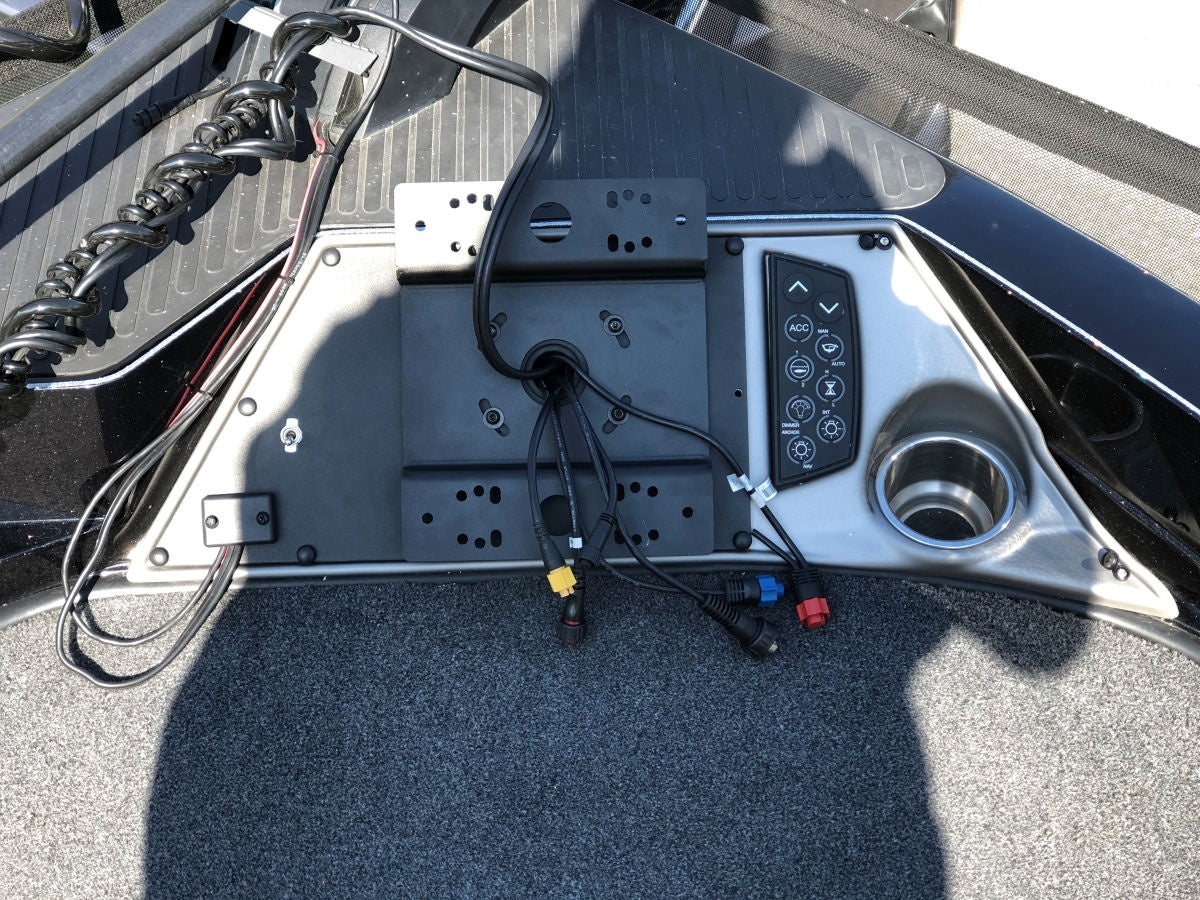 fish finders 2015 2015-2026 Ranger 619FS-621FS Dual Stack Bow Mount – Deep V Rigging Company