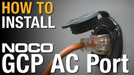 how to install video of Noco GCP AC Port