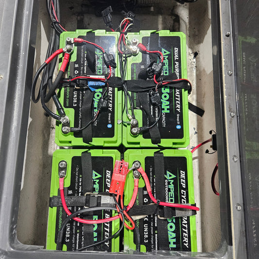 Lithium Marine Batteries in Deep V Boat