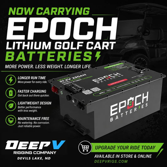 Now Carrying Epoch Golf Cart Batteries