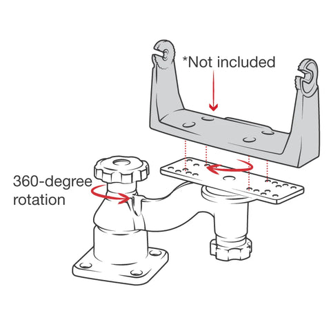 Ram Marine Electronic Swing Arm Mount