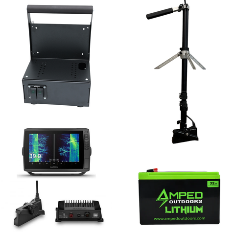 Garmin Livescope Shuttle Bundle - ECHOMAP Series