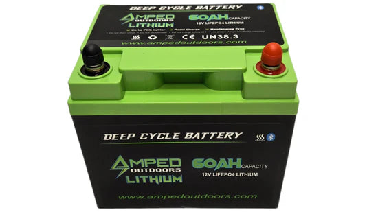 Amped Outdoors 60Ah Lithium Marine Electronics Battery