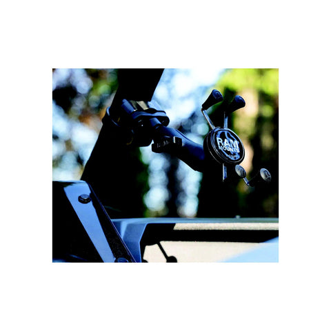 Ram RAMB2312UN7 RAM® X-Grip® Phone Mount with ATV/UTV Rail Base