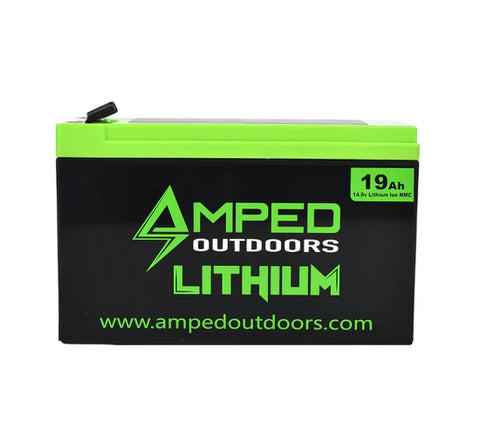 Amped Outdoors 19Ah (14.8V) Lithium Portable Shuttle Battery with Charger