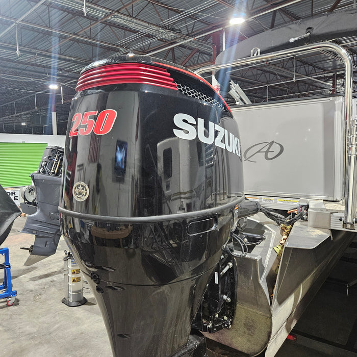 Suzuki outboard oil change 250