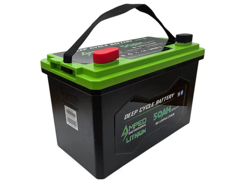 Amped Outdoors 36V 100Ah Lithium Trolling Motor Battery Bundle