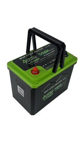 Amped Outdoors 24V 100Ah Lithium Trolling Motor Battery Bundle