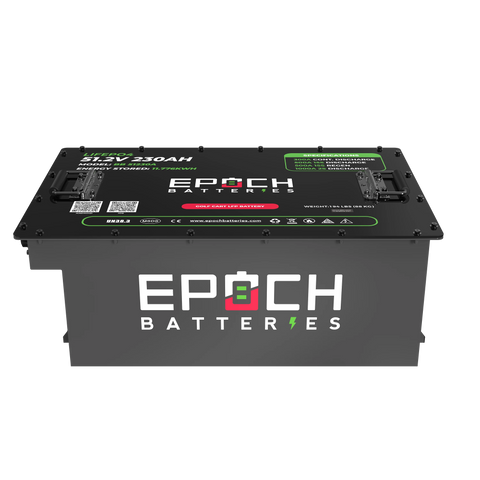 Epoch 48V 230Ah Golf Cart Battery Complete Kit - Lithium (LiFePO4)