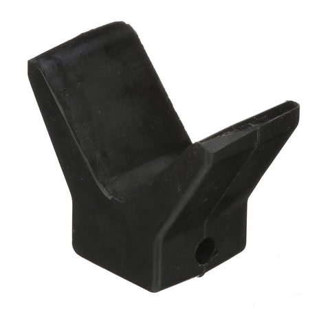 Seachoice Molded Y Bow Stop, Black, Boat Trailer, 2 In. X 2 In. X 3/8 In.