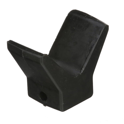 Seachoice Molded Y Bow Stop, Black, Boat Trailer, 2 In. X 2 In. X 3/8 In.