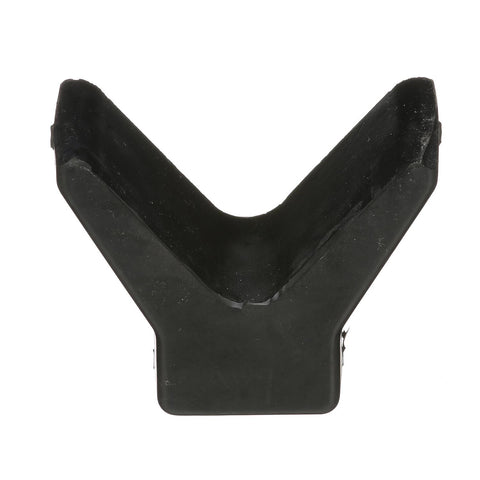 Seachoice Molded Y Bow Stop, Black, Boat Trailer, 2 In. X 2 In. X 3/8 In.