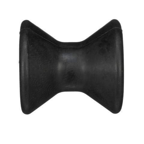 Seachoice 56310 Molded Bow Roller, Black, Boat Trailer, 4 in. X 1/2 in.