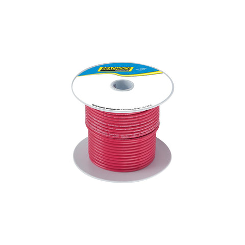 Seachoice 63044 Tinned Copper Marine Wire, 6 AWG, Red, 50'
