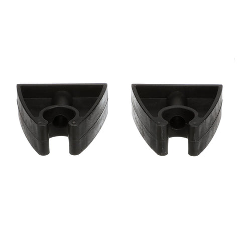 Seachoice 72051 Rubber Organizing Storage Clip, Black, Set of 2, One size
