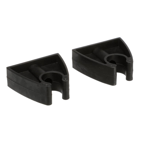 Seachoice 72051 Rubber Organizing Storage Clip, Black, Set of 2, One size