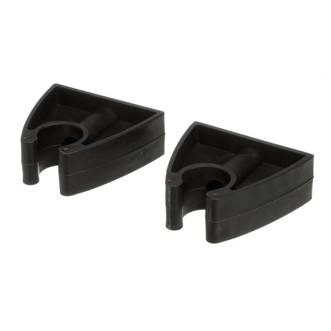 Seachoice 72051 Rubber Organizing Storage Clip, Black, Set of 2, One size