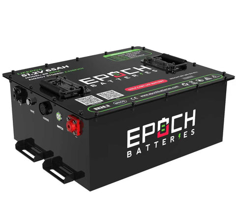 Epoch 48V 65Ah Golf Cart Battery Complete Kit - Lithium (LiFePO4)