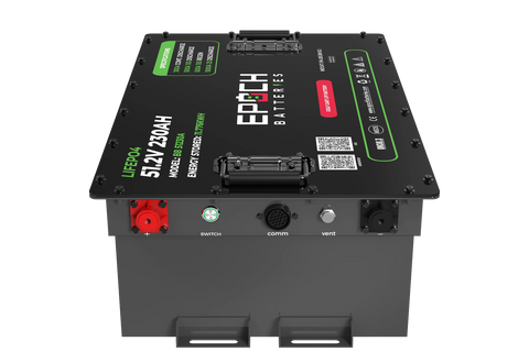 Epoch 48V 230Ah Golf Cart Battery Complete Kit - Lithium (LiFePO4)
