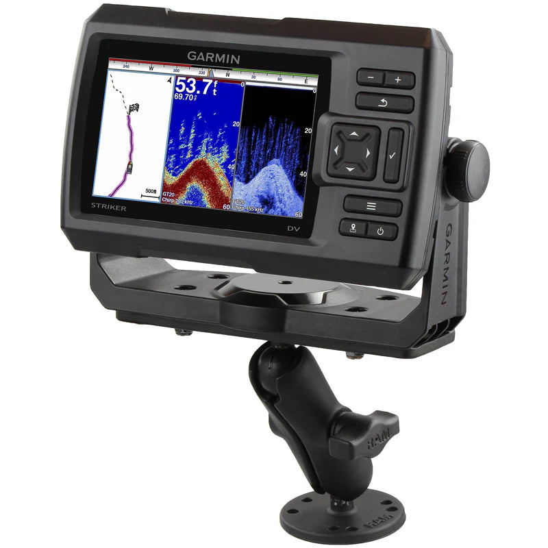 Ram Marine Electronics Mount for Fishfinders up to 5"