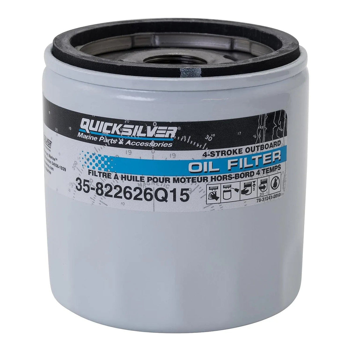 Quicksilver 822626Q15 oil filter.