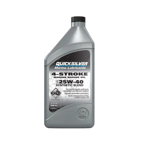 25W-40 Synthetic Marine Engine Oil - 1 Quart