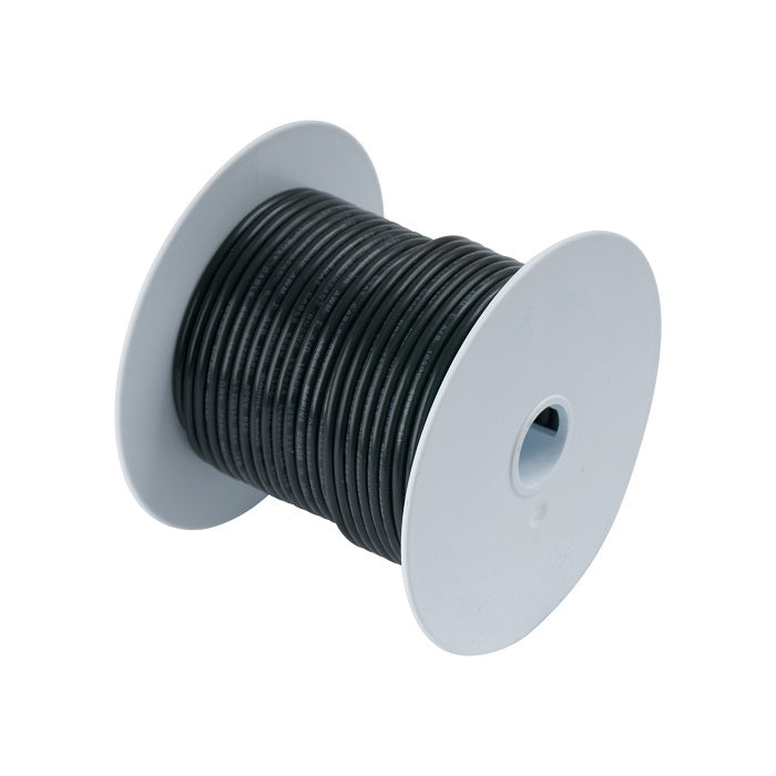Ancor #6 Black 25ft Spool Tinned Cooper