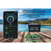 Amped outdoors promo photo of battery bluetooth monitoring system
