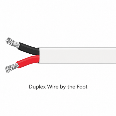 Duplex Power Wire by the Foot