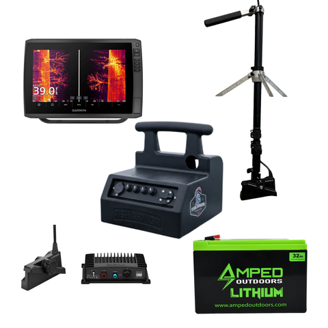 Garmin EchoMap 12" Ultra 2 + Livescope Plus Portable Bundle