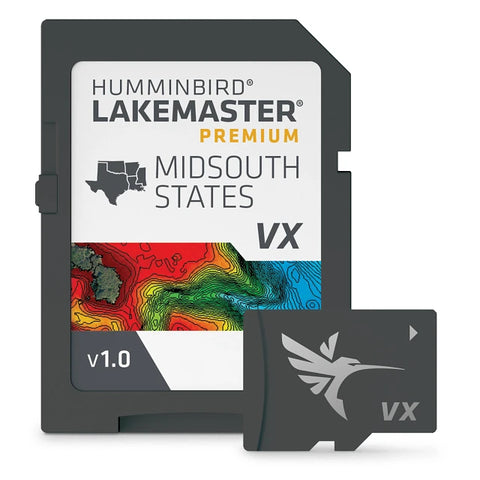 Humminbird LakeMaster VX Map Cards