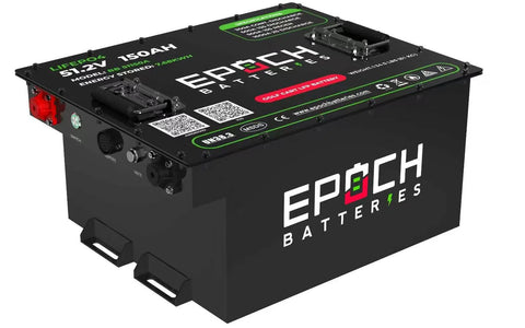 Epoch 48V 150Ah Golf Cart Battery Complete Kit - Lithium (LiFePO4)