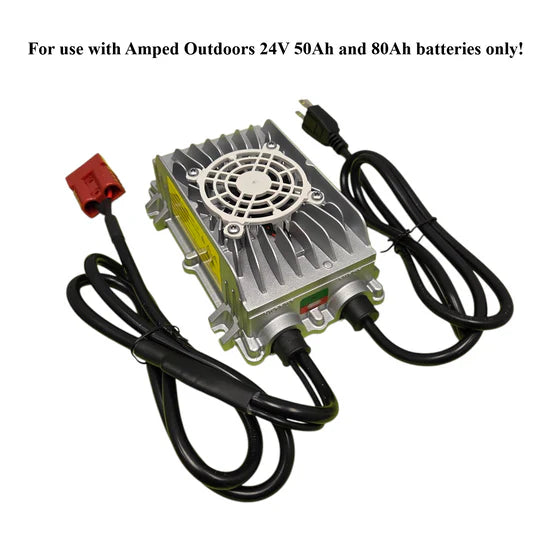 Amped  Outdoors 24 volt lithium battery charger.