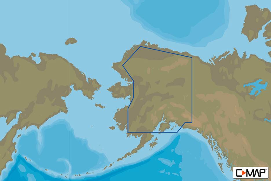 C-map M-na-d029 4d Microsd Alaska Lakes