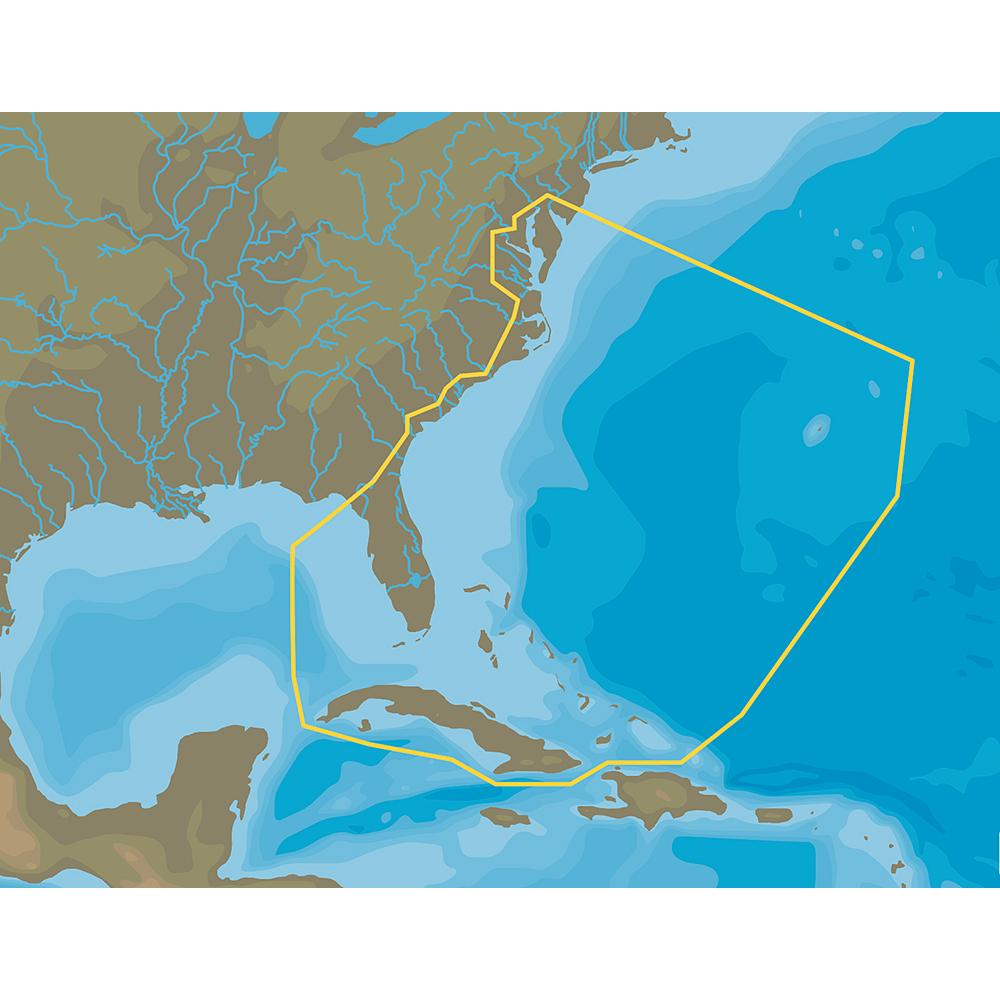 CMAP Chesapeake Bay - Cuba fishing map.