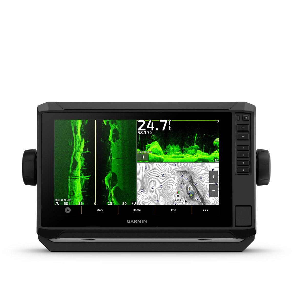 Garmin Echomap Uhd2 93sv Us Lakes And Rivers Gn+ With Gt56 Transducer