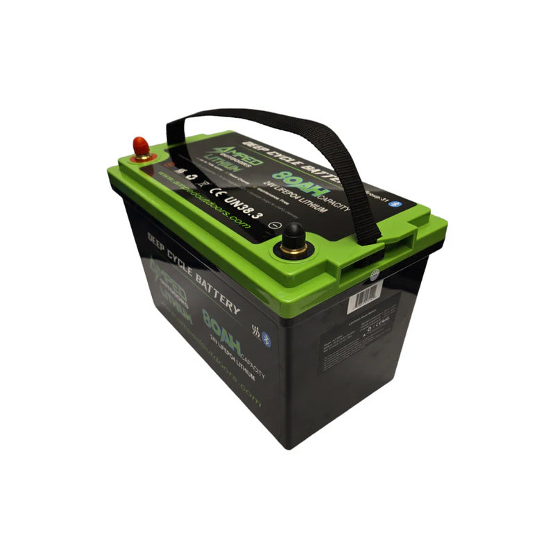 Amped Outdoors 24V 80ah lithium battery