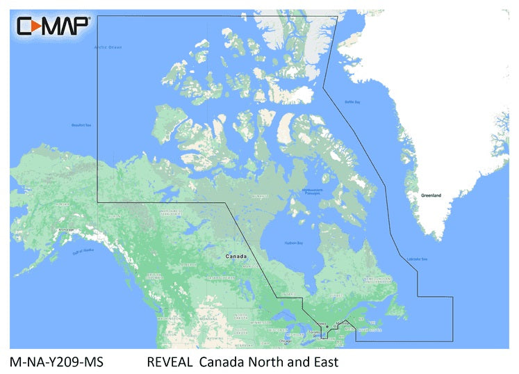 C-Map Reveal Canada North and East