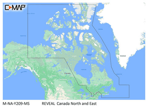 C-Map Reveal Canada North and East