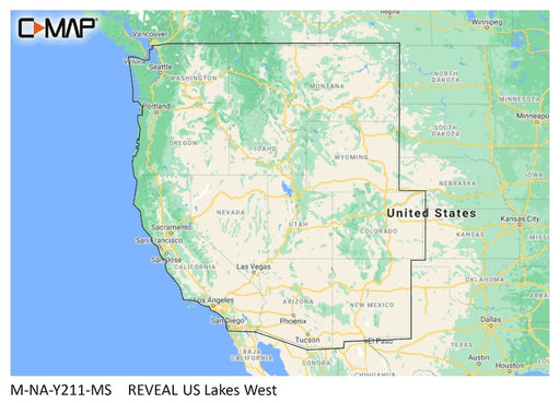 C-MAP Reveal US Lakes West