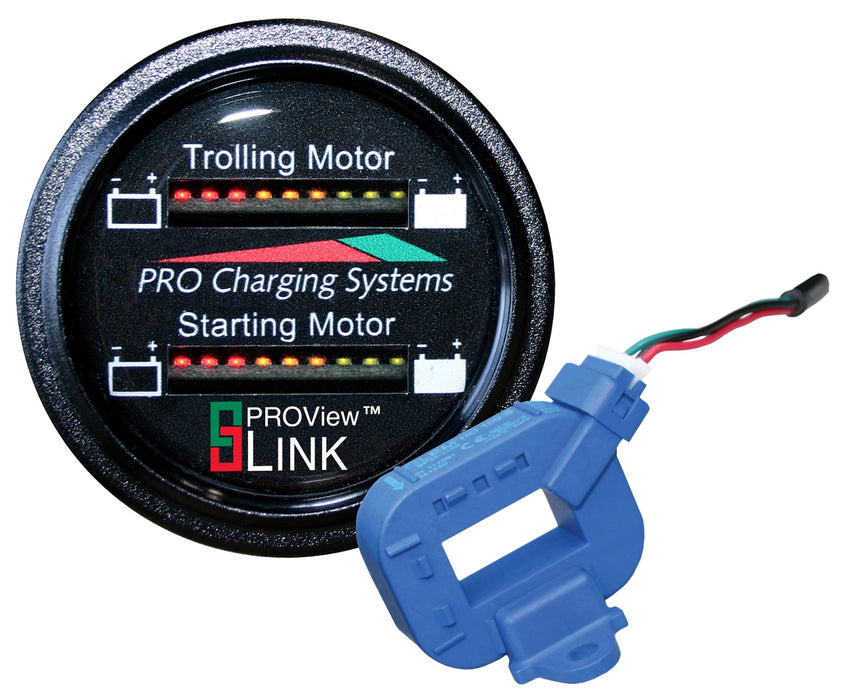 DUal Pro lithium battery status indicator round display