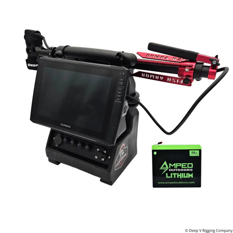 Garmin EchoMap 12" Ultra 2 + Livescope Plus Portable Bundle