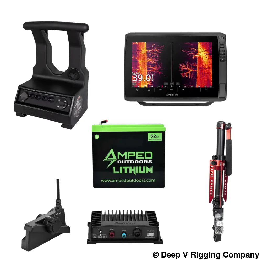 Garmin EchoMap 12’’ Ultra 2 + Livescope Plus Portable Bundle Portable Shuttles