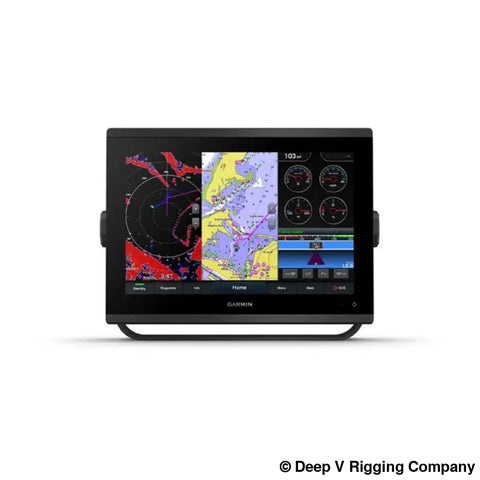 Garmin GPSMAP 1243 with HDMI Out + Livescope Plus Shuttle Bundle Portable Shuttles