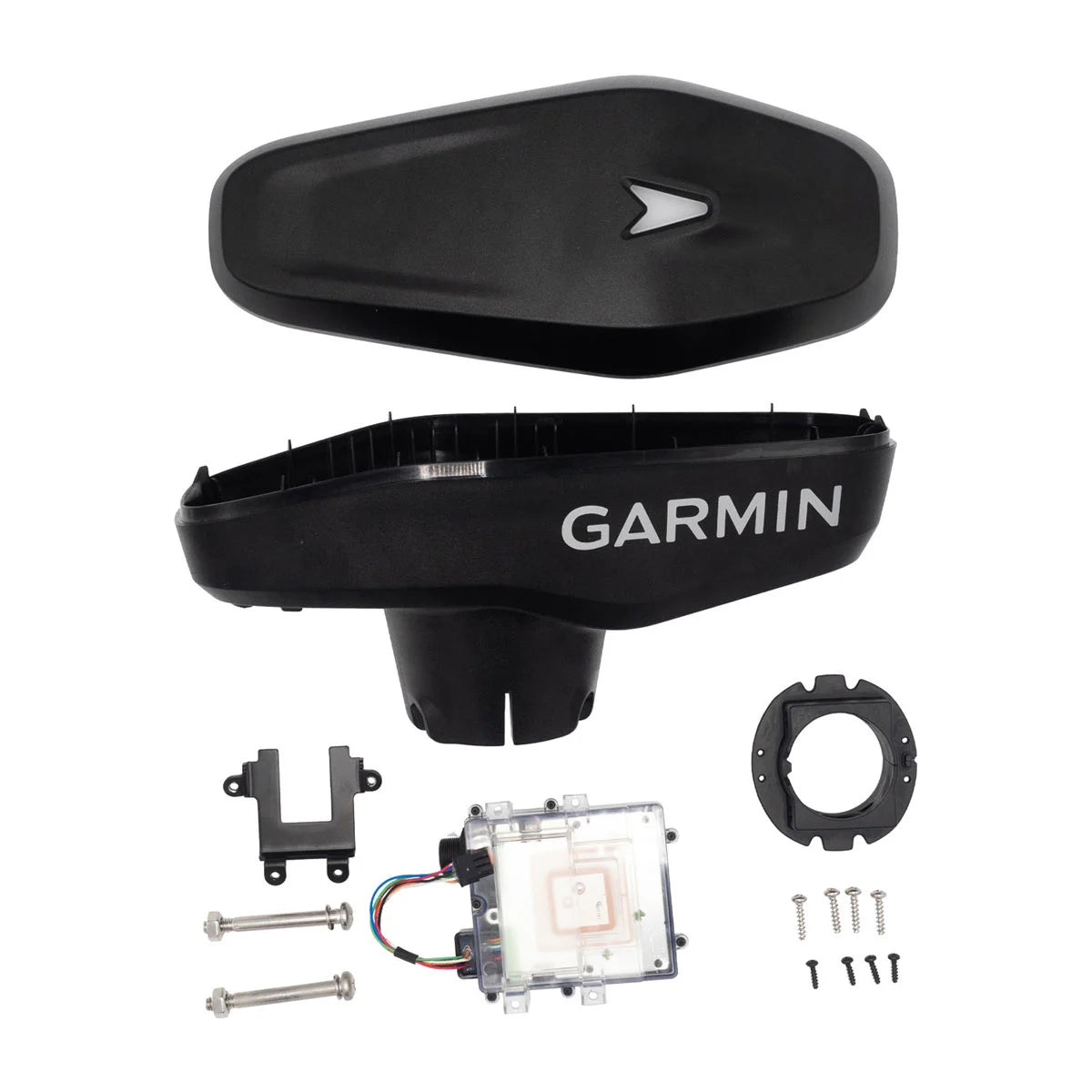 Replacement Shaft Cap head housing for Garmin Force Kraken trolling motor.