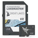 Humminbird Lakemaster VX Great Lakes map card for fish finder