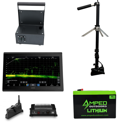 Garmin Livescope Shuttle Bundle - GPSMAP Series - Includes HDMI Out